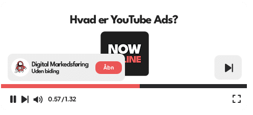 Digital Markedsføring | Youtube ADS